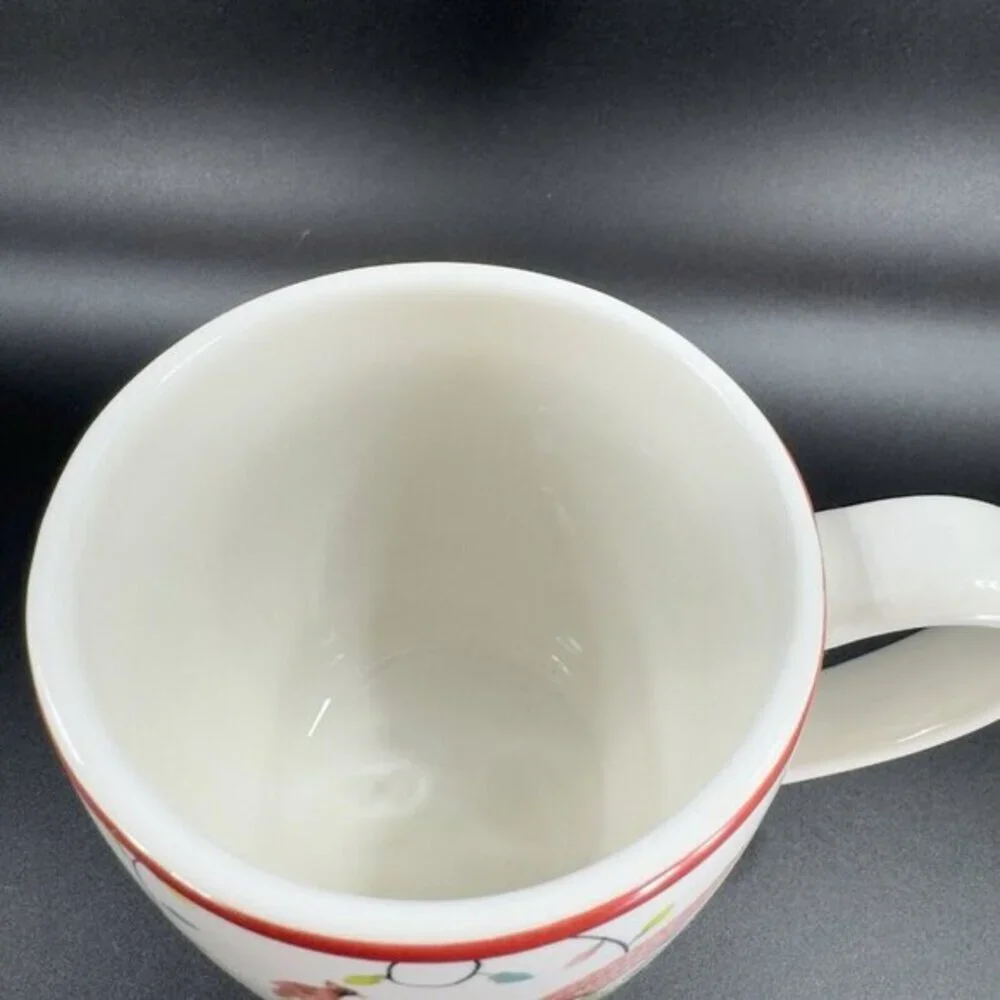 Pottery Barn FOREST GNOME MUG Holiday Christmas 22oz Coffee Mug Ceramic‎